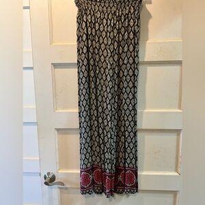 NWOT! Lady World palazzo pants. Shirred elastic waist, Wide legs. Size XXL.